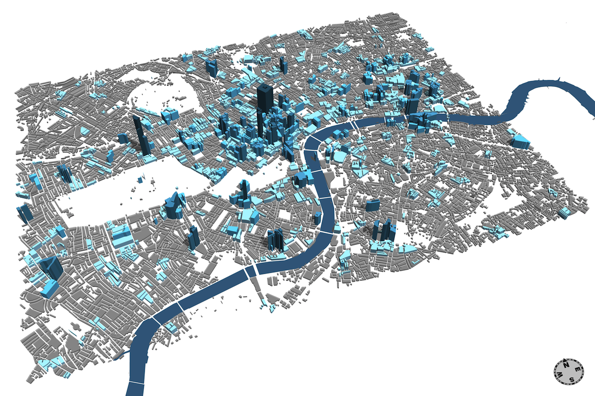 London according to Twitter